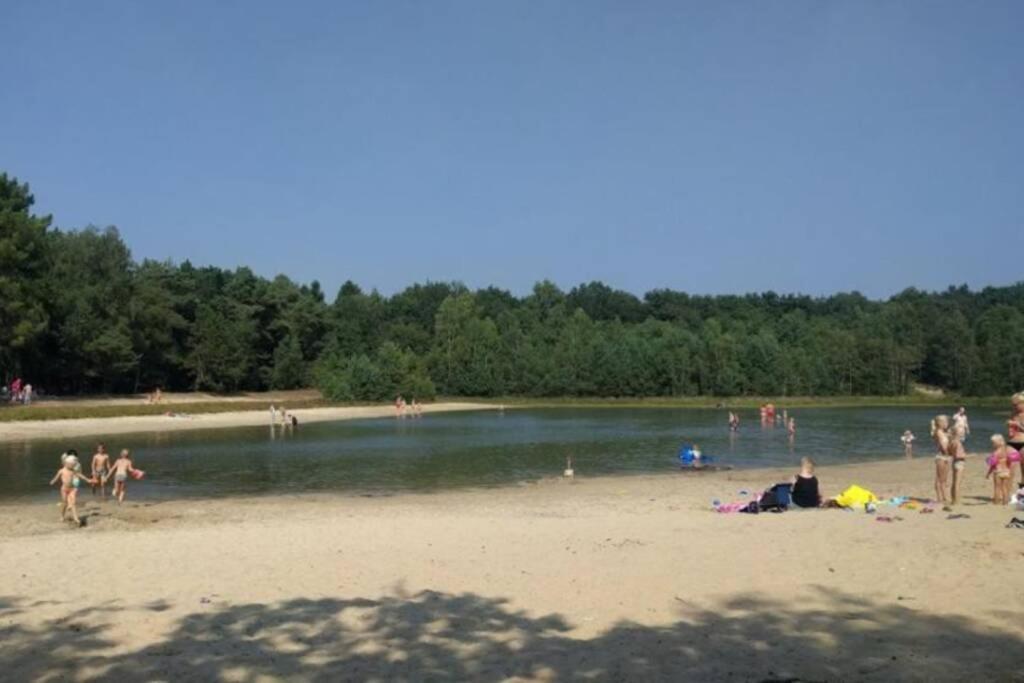 Drentse Bungalow In Natuur En Rust Spier Bagian luar foto