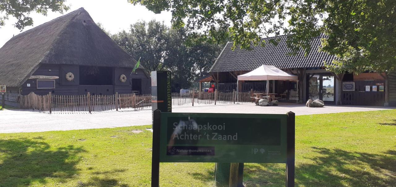 Drentse Bungalow In Natuur En Rust Spier Bagian luar foto